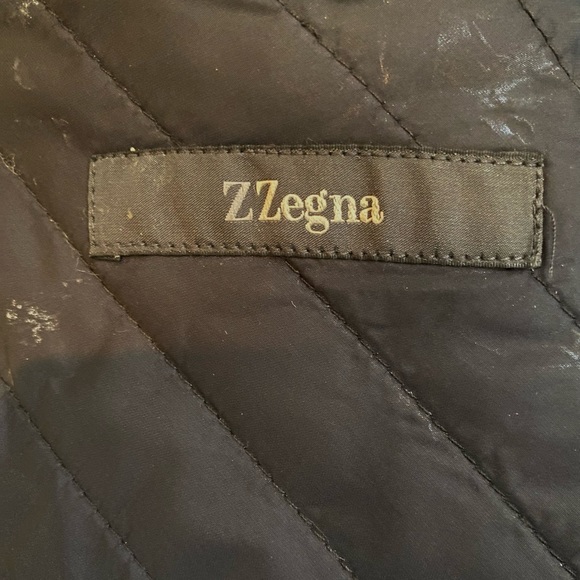 Zegna pin stripe black jacket - Picture 4 of 5